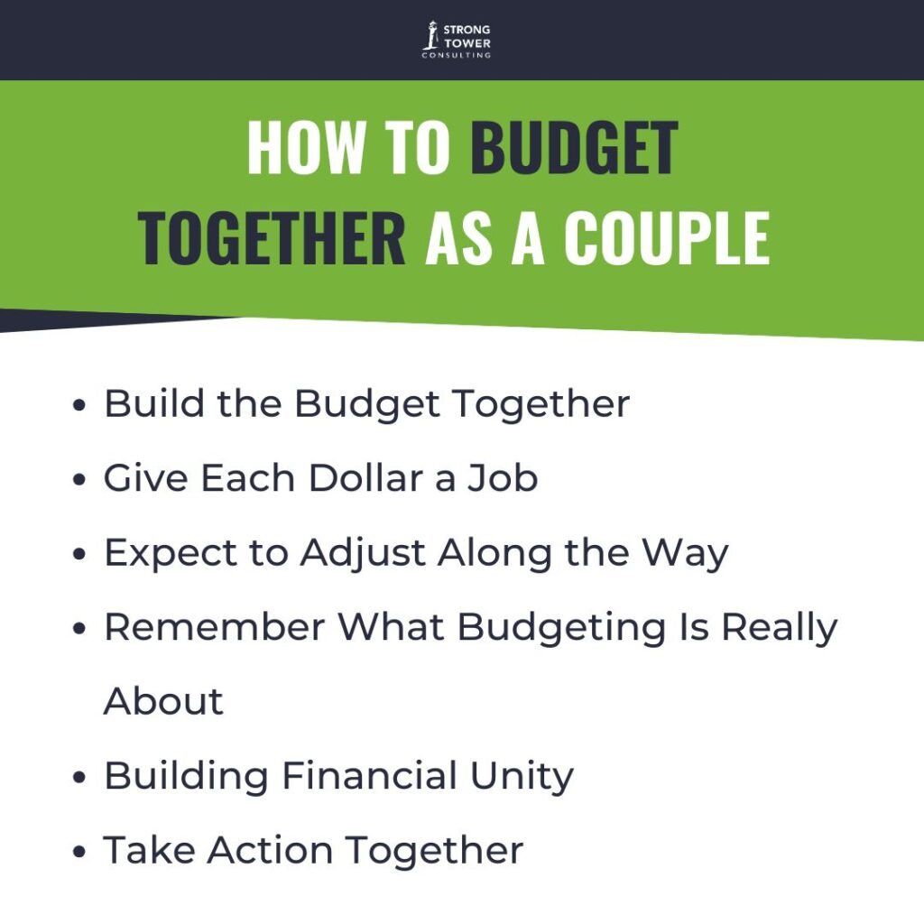 Another list of ways to budget together as a couple