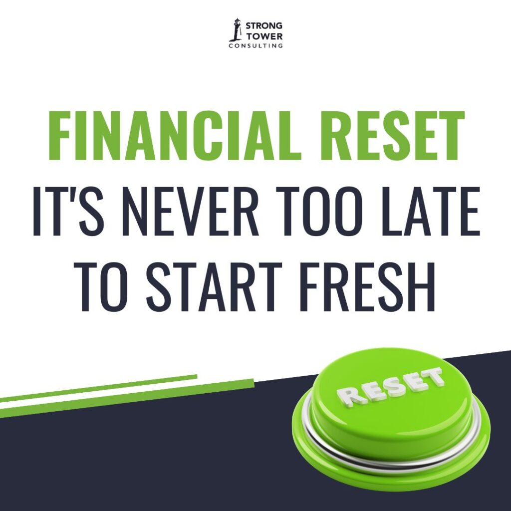 Green financial reset button